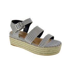 BAMBOO Espadrilles Open Toe Platform Sandals